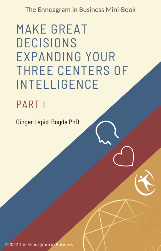Make Great Decisions Expanding Your Three Centers of Intelligence Part I Cover
