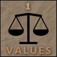 VALUES-TYPE 1