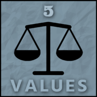 VALUES-TYPE 5