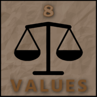 VALUES-TYPE 8